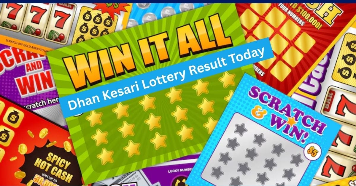Dhan Kesari Lottery Result Today